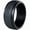 Black, variant on Silicone Wedding Ring for Men - Soft Rubber Wedding Band Replacement - Infinity Collection