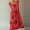 Red, variant on Summer Dresses for Women 2025 Casual Floral Printed Beach Dresses Loose Flow Midi Dress Sleeveless Tank Sun Dress