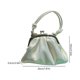 thumbnail image 4 of Bolso Noche Con Clip en La Nube para Mujer Bolso Boda para Fiesta Con Cadena Exquisita (blanco), 4 of 9