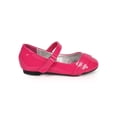 thumbnail image 2 of New Girl Link Gloria-58K Patent Round Toe Strappy hook and loop Mary Jane Ballet Flat, 2 of 5