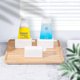 thumbnail image 5 of Dispensador de pasta de dientes Max Rolling Tube de 2 piezas con soporte para asiento y exprimidor de pasta de dientes giratorio para baño facial, 5 of 5