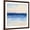 Brown Frame, variant on Art.com True Blue Ocean I Art Print by Julia Purinton, 16" x 16"