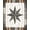 Gray Brown Cream, Pattern 1, variant on ODIKA 8'x10' Washable Area Rug Door Farmhouse Lone Plank Inspired Vintage Border Southwestern for Living Room, Under Sectional, Family , Durable, Non-Slip