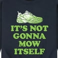 thumbnail image 3 of Instant Message - It's Not Gonna Mow Itself - Men's Crew Neck Fleece Pullover, 3 of 6
