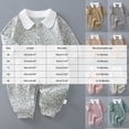 thumbnail image 3 of CAUYDY 0-3M 6-9M 12-18M Baby Boy Gift Newborn Clothing Preemie Long Sleeve Romper Infant Boys Sleepers Fall Winter Toddler Bodysuit Pajamas Rose Gold for Sizes 9-12 Months, 3 of 4