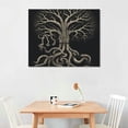 thumbnail image 2 of RUIYC Biology Poster Black And White Wall Art Vintage Snake in A Tree Classroom Art Office Doctor Gift Canvas Wall Art Prints for Wall Decor Room Decor Bedroom Decor Gifts Posters 20x16in, 2 of 4