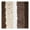 Chocolate, variant on mDesign Striped Microfiber Bathroom Spa Mat Rugs/Runner, Set of 3 - Brown