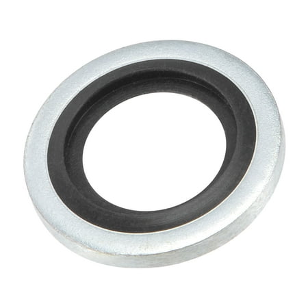 

Uxcell G1/4 20.5x11.5x2.9mm Carbon Steel Bonded Sealing Washer Gasket 10 Count