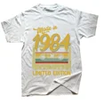 thumbnail image 2 of Funny Made In 1984 Limited Edition Classic T Shirts Summer Graphic Cotton Streetwear Short Sleeve Birthday Gifts T-shirt Men, 2 of 24