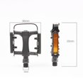 thumbnail image 1 of Pedales de bicicleta Pedales de bicicleta doble DU de aleación de aluminio antideslizantes para bicicleta de niño bicicleta de estilo libre BMX bicicleta de crucero de playa, 1 of 5