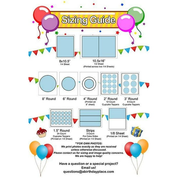 Spongebob Birthday Edible Cake Topper Image 1/4 sheet ABPID22154 -  Walmart.com