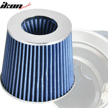 Compatible with 3 Inch Race Air Intake Filter Blue Color 88-12