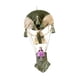thumbnail image 3 of Tapiz colgante de pared de macramé bohemio con borlas, globo aerostático hecho a mano, decoración de pared para apartamento, fondo, sala de estar, verde, 3 of 8