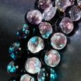 thumbnail image 4 of Pink Moon | .925 Sterling Silver | Lunar Glass Bracelet, 4 of 8