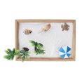 thumbnail image 5 of Decoración de mesa de arena de playa HUOGUO Ocean con figuras y arena, 5 of 5