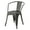 Grey Fabric, variant on Homy Casa Set of 4 Modern Dining Chairs Upholstered Side Chairs with Ergonomic Curved Back and Sturdy Metal Legs for Café Restaurant Dining Room and Kitchen