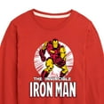 thumbnail image 3 of Marvel Iron Man - The Invincible Iron Man - Toddler And Youth Long Sleeve Graphic T-Shirt, 3 of 5