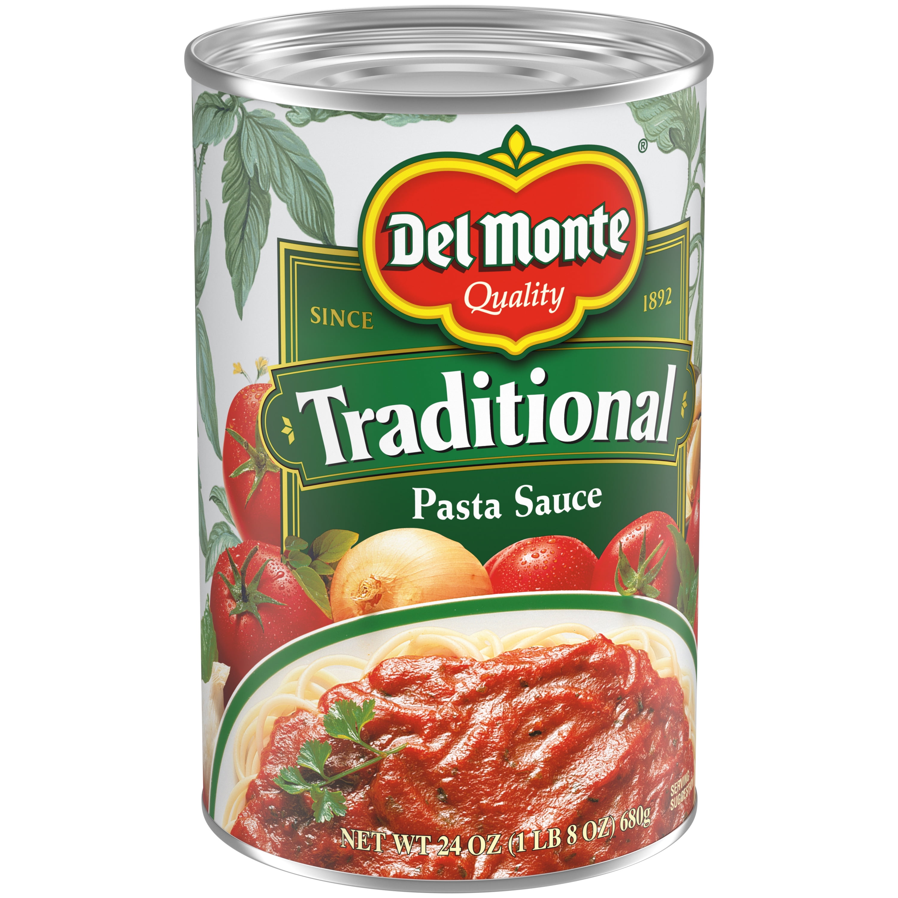 Del Monte Traditional Pasta Sauce, 24 oz. can