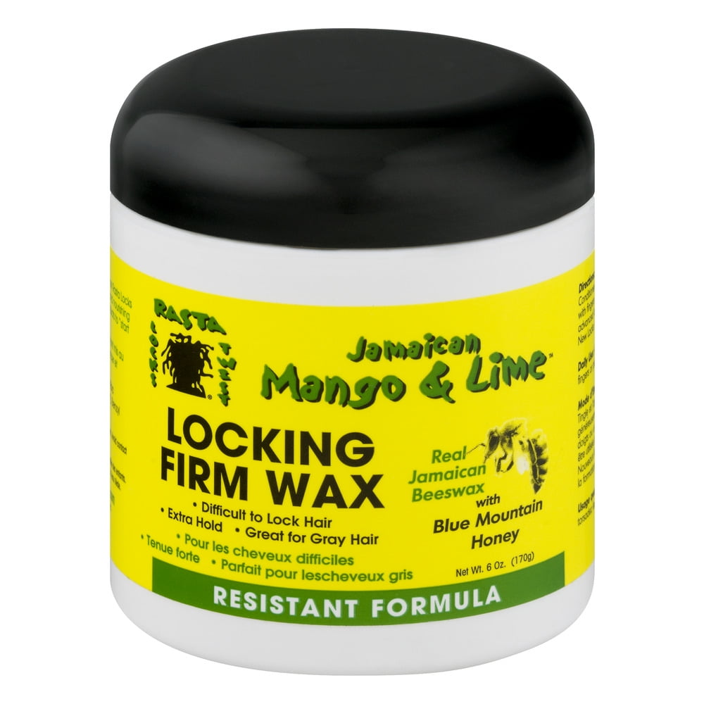 Jamaican Mango Lime 6 Oz Honey Beeswax Locking Firm Wax