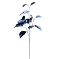 thumbnail image 1 of Vickerman RX193302 33 in. Blue Shiny Leaf Spray - 2 per Bag, 1 of 1