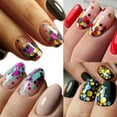 thumbnail image 5 of UDIYO 12 Grid Glitter Mixed Mirror Round Nail Art Sequins DIY Manicure Decoration, 5 of 7