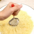 thumbnail image 4 of 2 Pcs d'Assiette à Ricer en Acier Inoxydable avec Poignée de Cuisine, 4 of 8