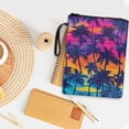 thumbnail image 4 of HELLHERO Book Cover Sleeve Pouch with Decorative Design Polyester Fabric Book Cover with Washable for Paperbacks Notebook Book Book Storage Bag Zipper, 4 of 8
