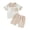 1-Beige546, variant on Tiijoy Baby Boys Outfits Cotton Plaid Short Sleeve Polo Shirt Shorts Set, Sizes 0-3T