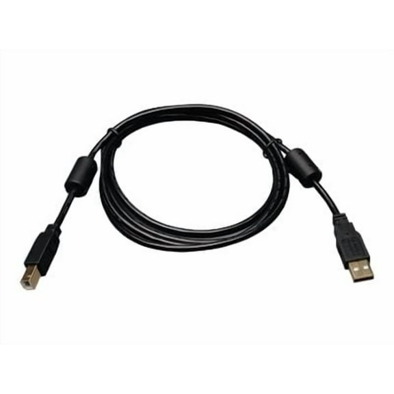 Tripp Lite U023-003 3 ft. USB 2.0 Hi-Speed A-B Cable with Ferrite Chokes