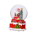 thumbnail image 3 of Musical Christmas Snow Globes Lighted Snow Globes Ornament LED Christmas Crystal D, 3 of 9