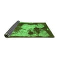 thumbnail image 2 of Ahgly Company Indoor Rectangle Abstract Green Modern Area Rugs, 7' x 9', 2 of 4