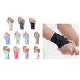 thumbnail image 2 of Wrist and Thumb Support Brace Adjustable Wrist Compression Wrap Elastic Breathable Fitness Wrist Brace for Gym Workout grey, 2 of 5