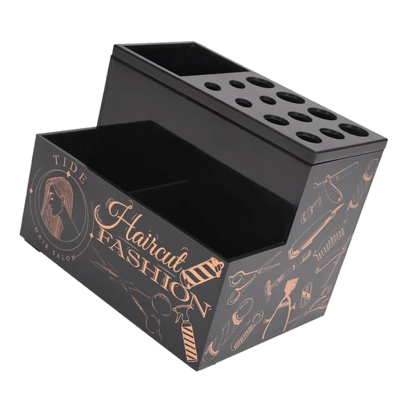 RYUJNDK Professional Salon Scissors Box for Stylists Scissors Rack Holder Case Detachable Hairdressing Combs Clips Storage Box