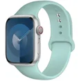 thumbnail image 1 of Correa de silicona para Apple Watch, pulsera deportiva de 44mm, 45mm, 40mm, 41mm, 42-38mm y 45 mm, serie iwatch 8 7 6 5 4 3 SE 9 Ultra 2 49mm, 1 of 5