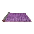 thumbnail image 2 of Ahgly Company Indoor Rectangle Abstract Purple Modern Area Rugs, 7' x 10', 2 of 4