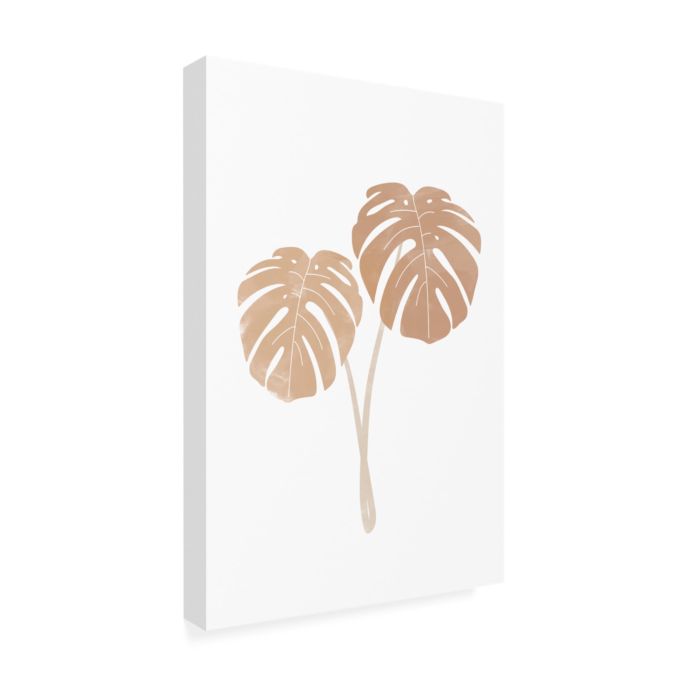 Trademark Fine Art Melloi Art Prints Monstera Plants Canvas Wall Art
