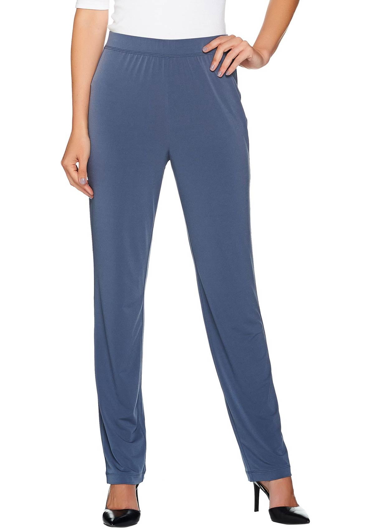 susan graver essentials liquid knit pants
