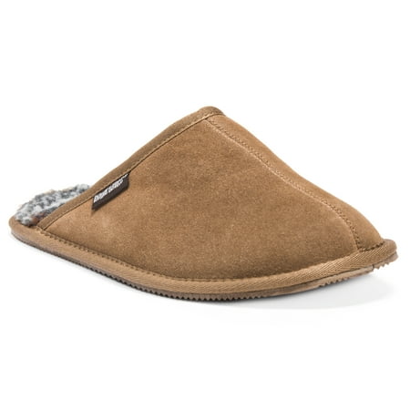 MUK LUKS Men's Printed Berber Scuff Slippers