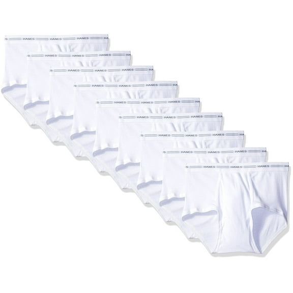 Hanes Red Label Men's 9-Pack Brief (XXX-Large, White)