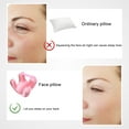 thumbnail image 3 of Memory Foam Face Pillow For Back Sleepers, Reduces Wrinkles  Oil Transfer, Silk Cover, 3 of 6