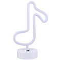 thumbnail image 1 of EeaseCA 1pc Household Decorative Night Lamp LED Music Notes Shaped Neon Lights Decor USB Dry Battery Operated Creative Lighting Lamps Without Battery (Assorted Color), 1 of 7