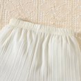 thumbnail image 4 of Toddler Girls Outfits Toddler Girl Floral Outfit Sleeveless Flower Embroidery Top & Wide Leg Pants Summer Set, 4 of 8