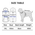 thumbnail image 4 of Chubasquero para perros, chaqueta impermeable plegable para mascotas con ala transparente, poncho de lluvia reflectante para perros, 4 of 7