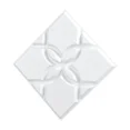 thumbnail image 7 of 33-Pack 3D Wall Panels 11.81x11.81 in PVC Modern Minimalist Floral Tiles for Interior Home Decor,Accent Wall Coverage,Matte White Finish, 7 of 7