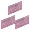 thumbnail image 4 of Cortinas de poliéster premium Bewildely con borlas Caucho violeta 14, 4 of 6