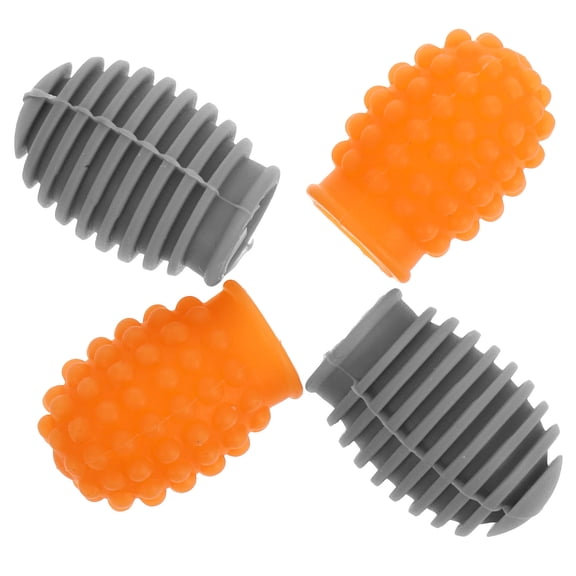 WASHWEPE Percussion Accessories Drumstick Tips Silicone Assorted Color 4Pcs