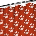 thumbnail image 3 of Christmas Cartoon Dog Paw Shower Curtain 36"x72" ,Bathroom Decorative Shower Curtains Set with 12 Hooks,Modern Waterproof Washable Shower Curtain, 3 of 6