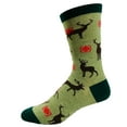 thumbnail image 4 of Men's Fast Food Socks Funny Deer Hunting Buckshot Sarcastic Novelty Footwear, 4 of 9
