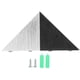 thumbnail image 2 of Iluminación ambiental, lámpara triangular LED de 5 W, luz triangular para mejoras del hogar, máxima eficiencia, 2 of 12