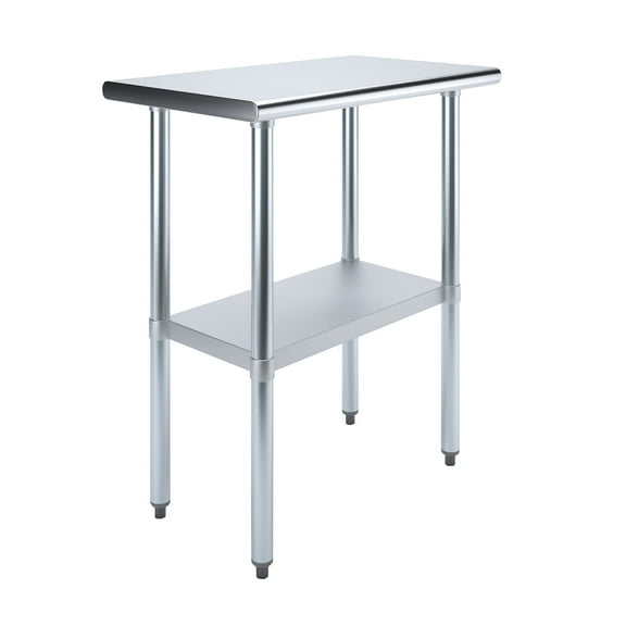18" x 30" Stainless Steel Work Table with Undershelf Food Prep NSF Utility Work Station